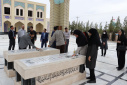 برگزاری مراسم غبارروبی مزار شهدای گمنام دانشگاه صنعتی بیرجند به مناسبت گرامیداشت روز شهدا