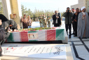 مراسم وداع و تشییع پیکر مطهر شهید گمنام در دانشگاه صنعتی بیرجند برگزار شد