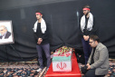 مراسم وداع و تشییع پیکر مطهر شهید گمنام در دانشگاه صنعتی بیرجند برگزار شد